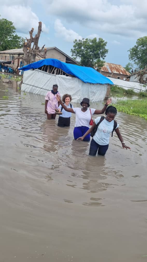 A Journey of Solidarity and Support Through Flooded Fangak-Jonglei State.