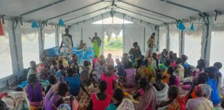 GBV Awareness on Dos and Don’ts the women and girls friendly space (WGFS)-Fangak County, Jonglei State.