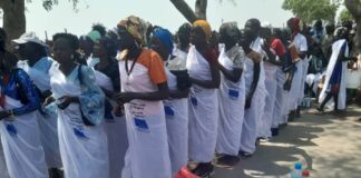 AIRD Beneficiaries in Fangak Celebrate International Women’s Day.