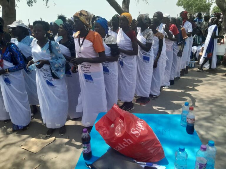 AIRD Beneficiaries in Fangak Celebrate International Women’s Day.