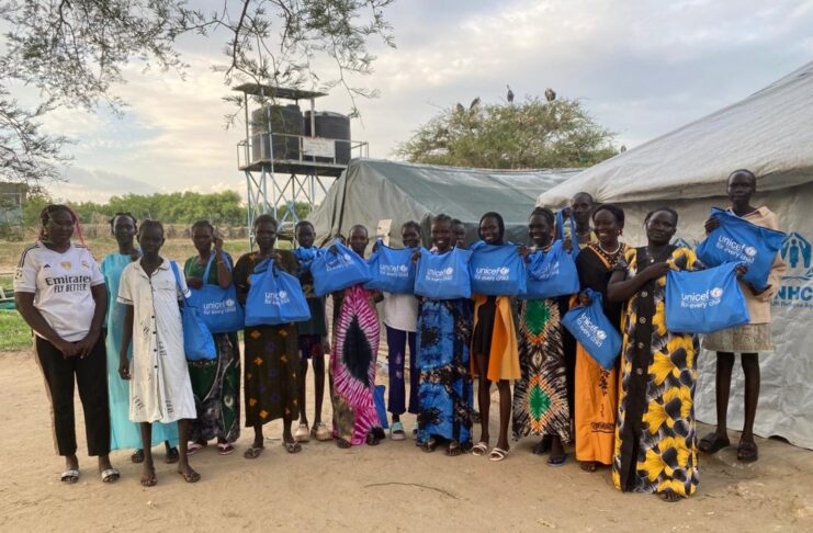 Dignity Kits Distribution Reaches Vulnerable Groups at Bor IDP Site.