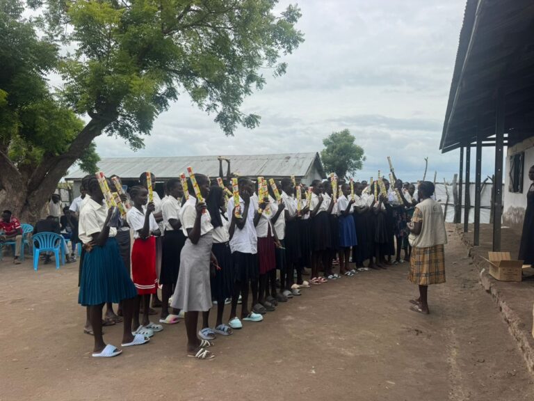 AIRD Engages Upper Primary Girls in Critical Awareness Session in Bor South County, Jonglei.