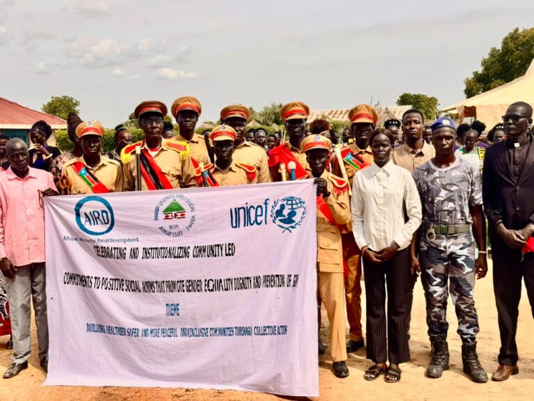 Kolnyang Payam Leaders Take a Stand Against Harmful Norms, Marking The End of 13-Week Community Care Programme.